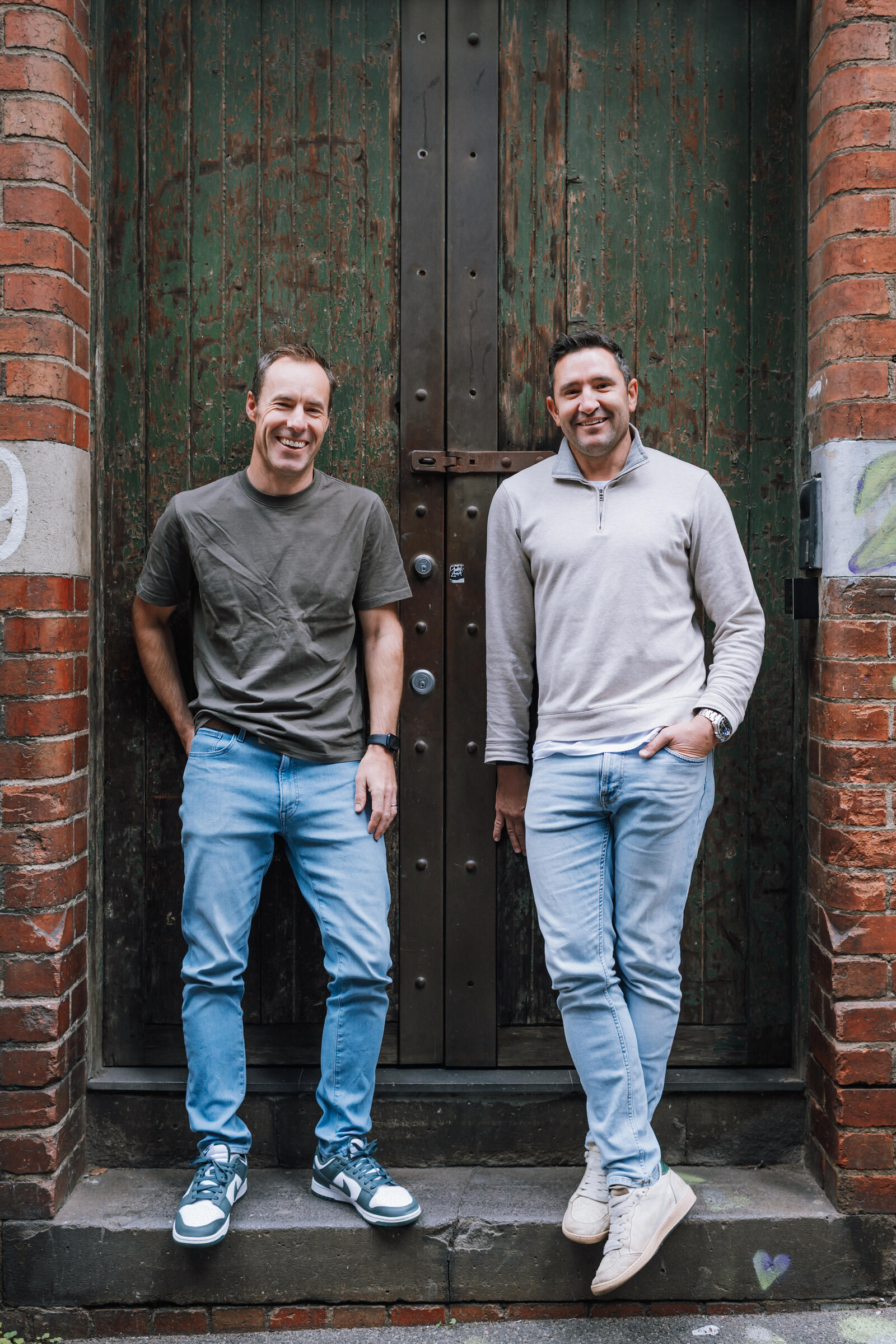 Tom Brown and Anthony Holdstock, co-founders of Beny